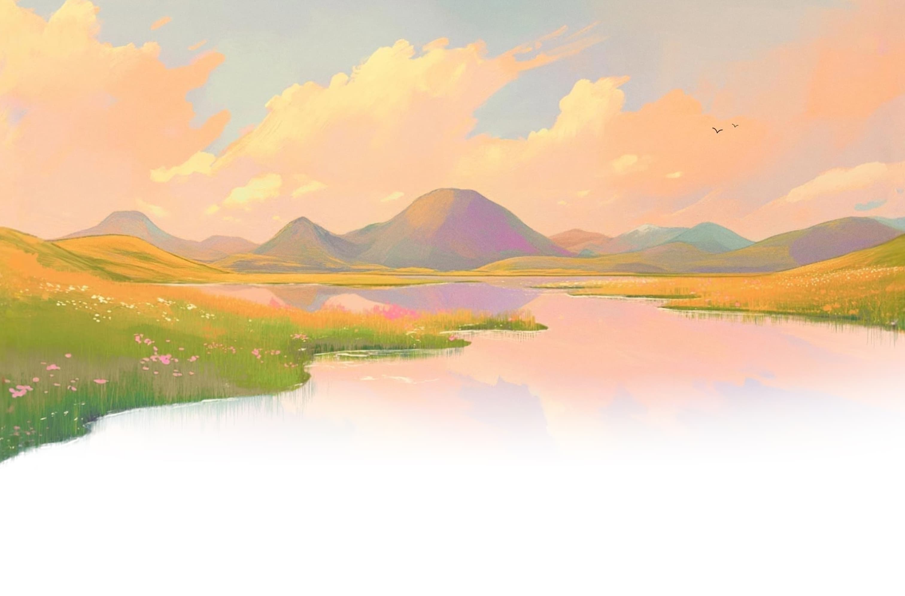 Landscape hero artwork